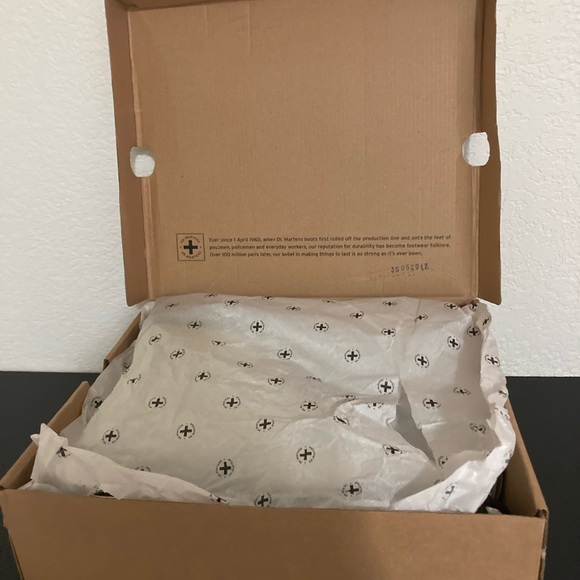 NEW DR MARTENS AIR WAIR 1460 WHITE AW004 WOMENS 11 MENS 10 - Picture 10 of 13